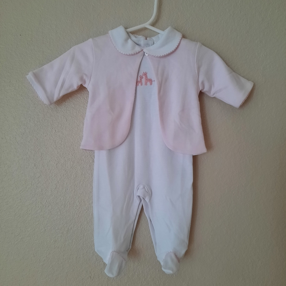 Kissy Kissy Footie with Jacket Set